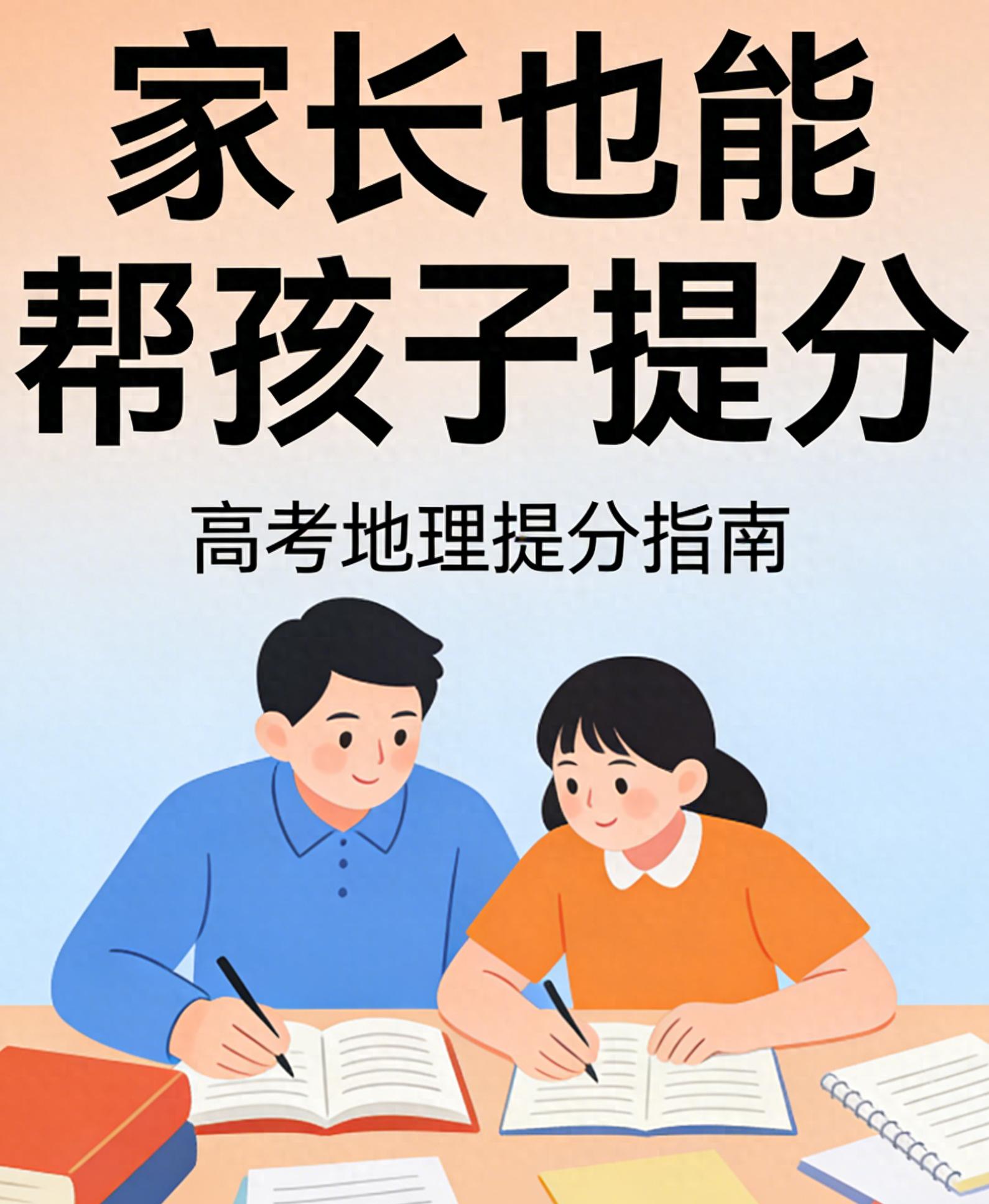 高考地理主观题提分攻略：阅卷规则+答题模板，家长学生都能用
