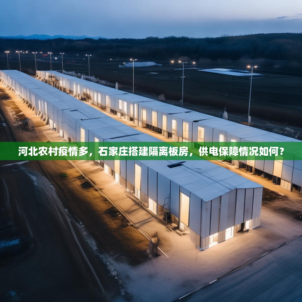 河北农村疫情多,石家庄搭建隔离板房,供电保障情况如何?