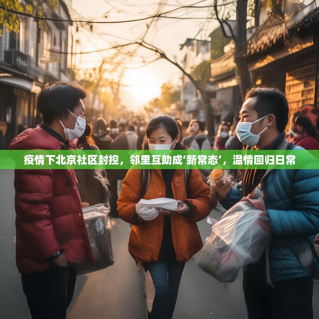 疫情下北京社区封控，邻里互助成‘新常态’，温情回归日常