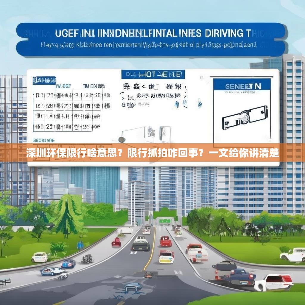 深圳环保限行啥意思？限行抓拍咋回事？一文给你讲清楚
