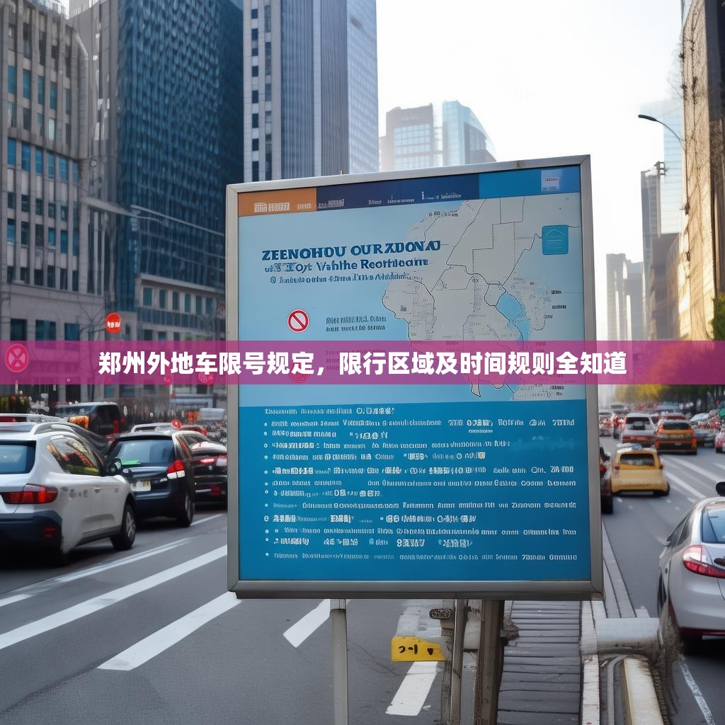 郑州外地车限号规定，限行区域及时间规则全知道
