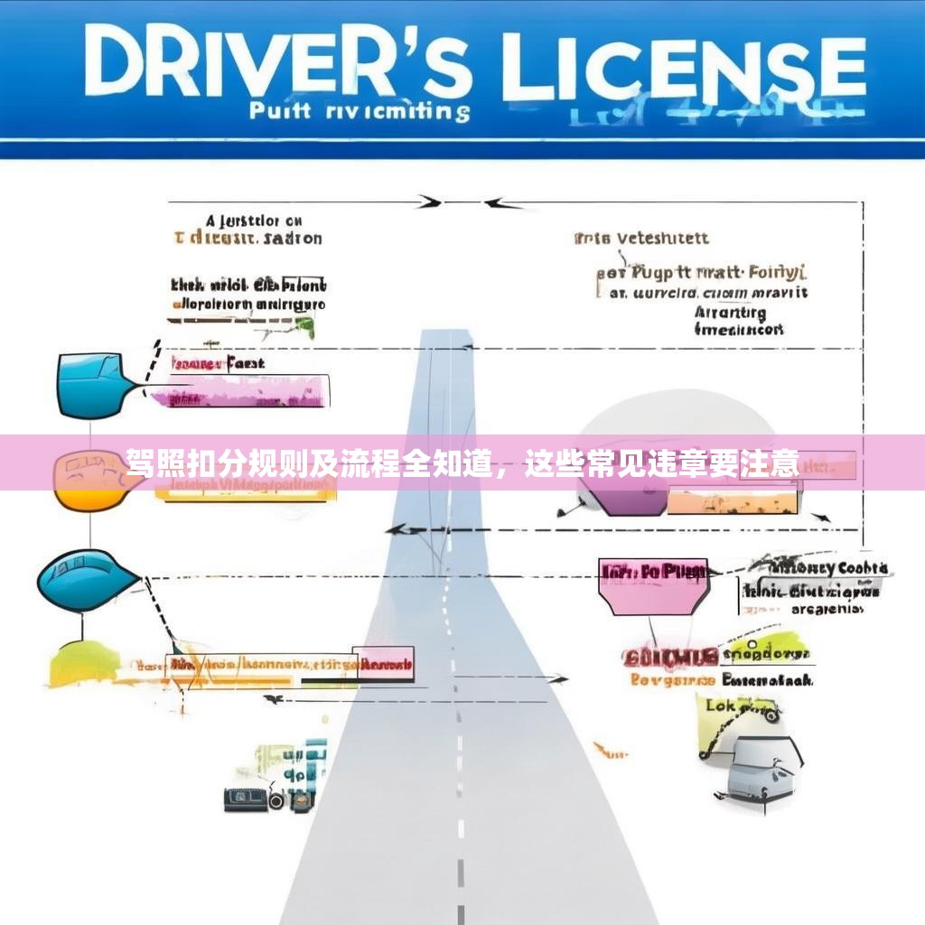 驾照扣分规则及流程全知道,这些常见违章要注意