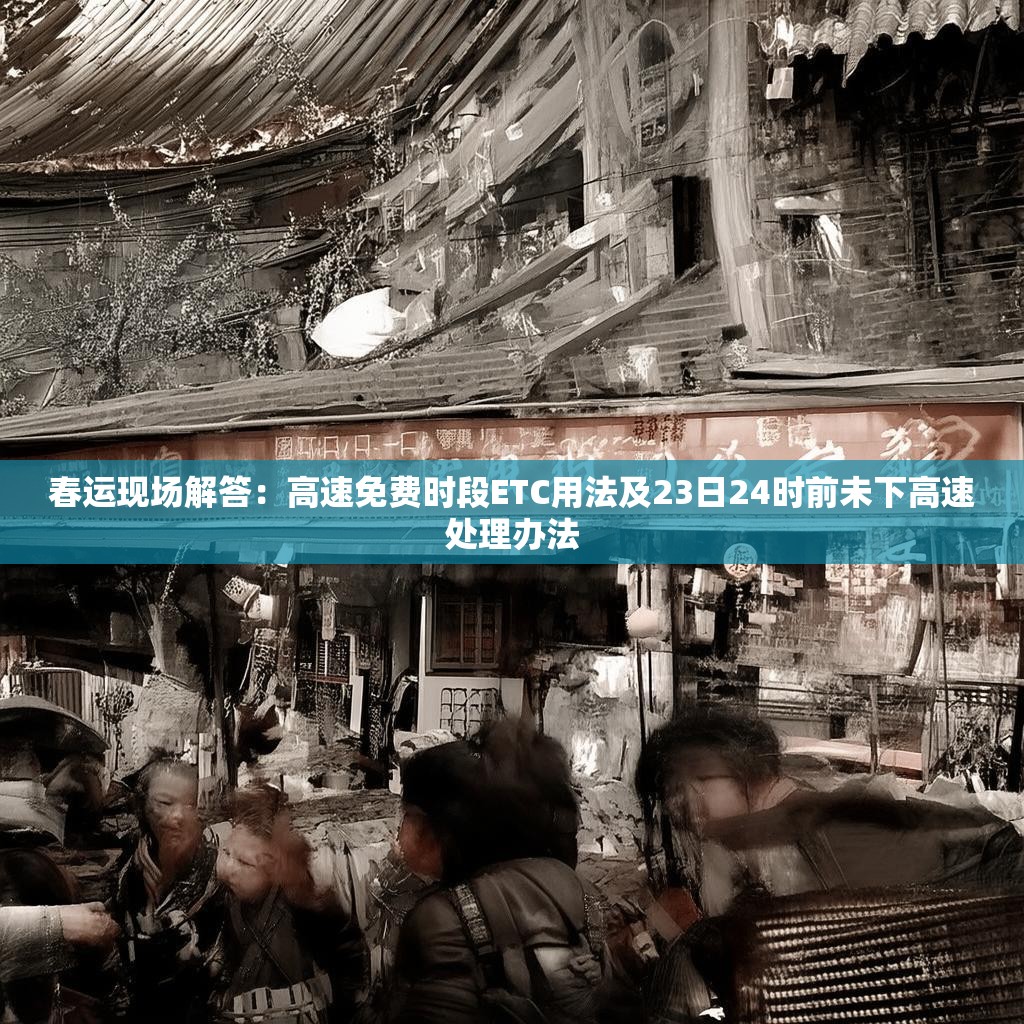 春运现场解答：高速免费时段ETC用法及23日24时前未下高速处理办法