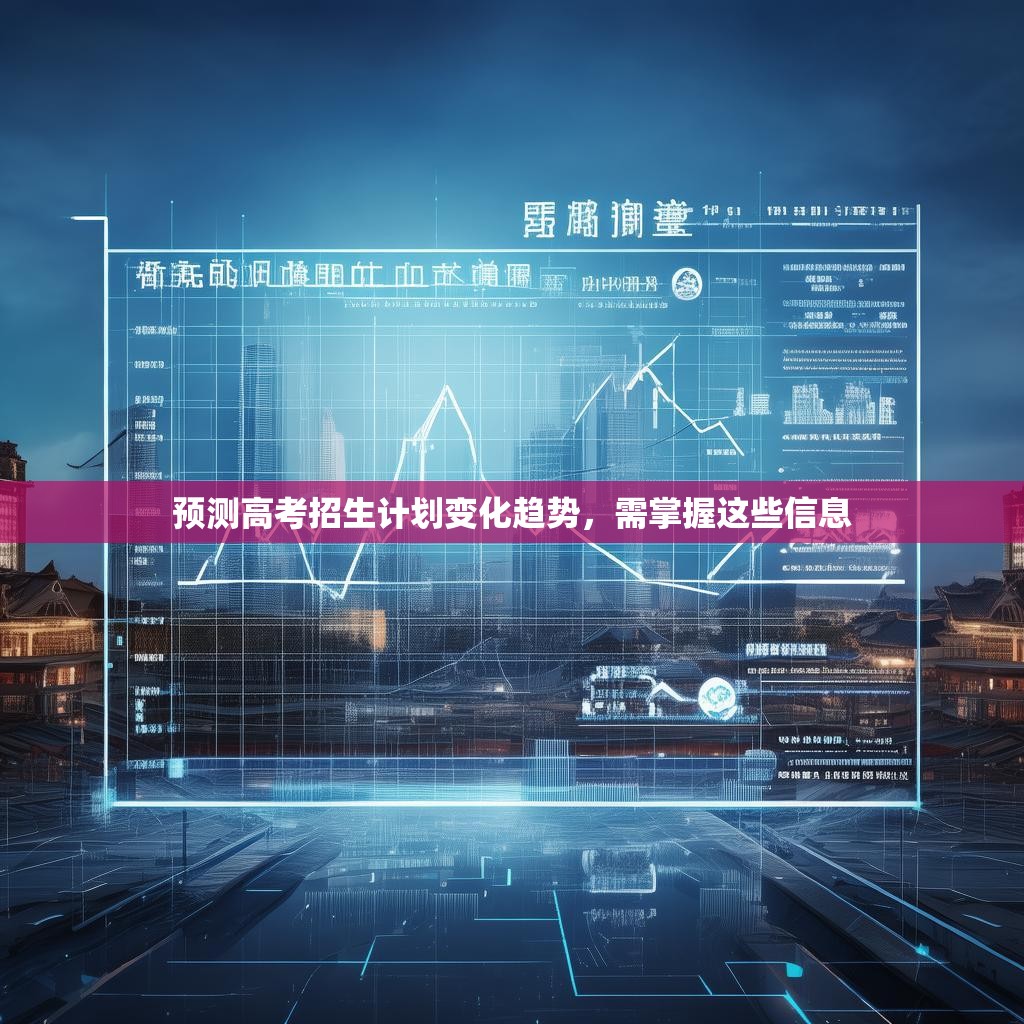 预测高考招生计划变化趋势，需掌握这些信息