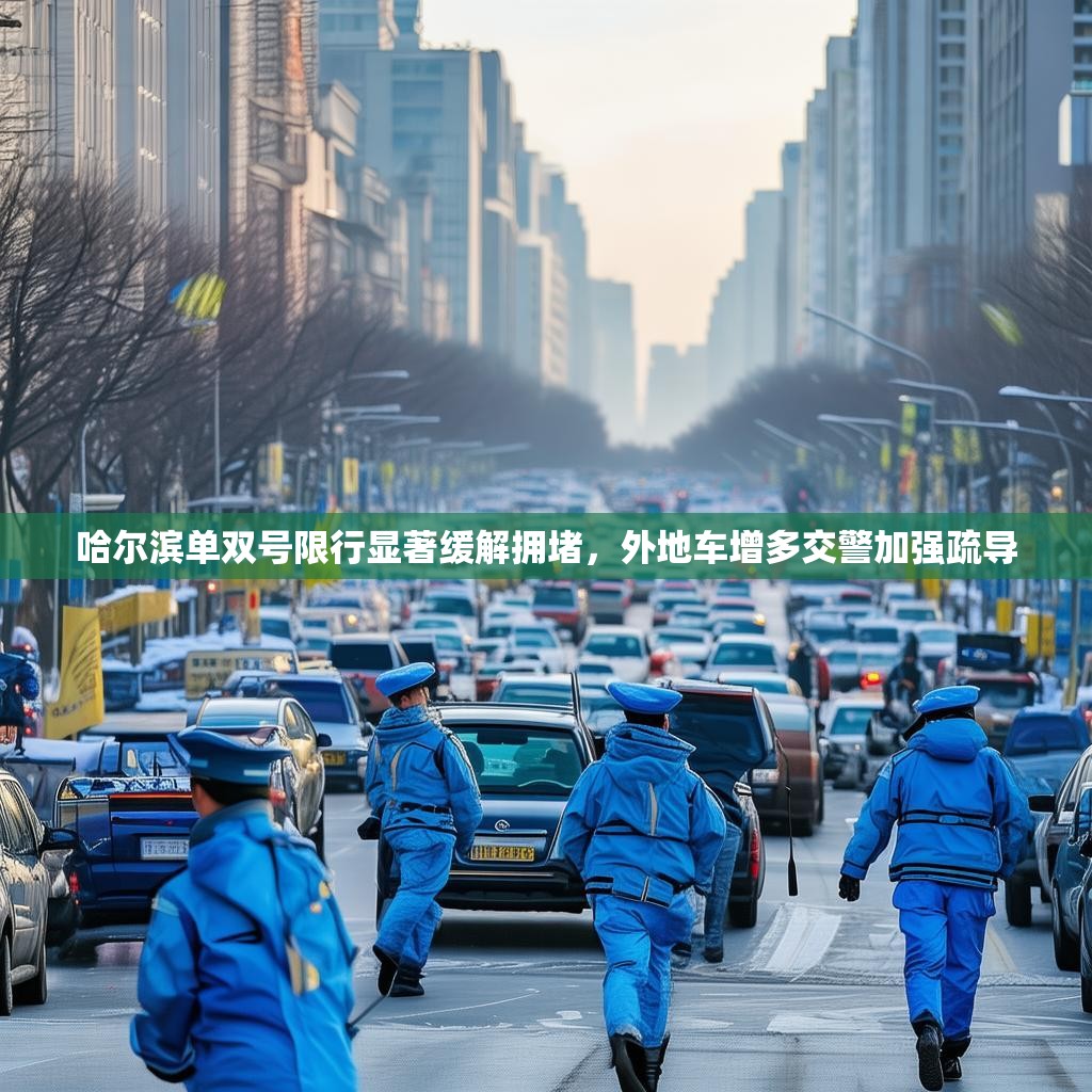哈尔滨单双号限行显著缓解拥堵，外地车增多交警加强疏导
