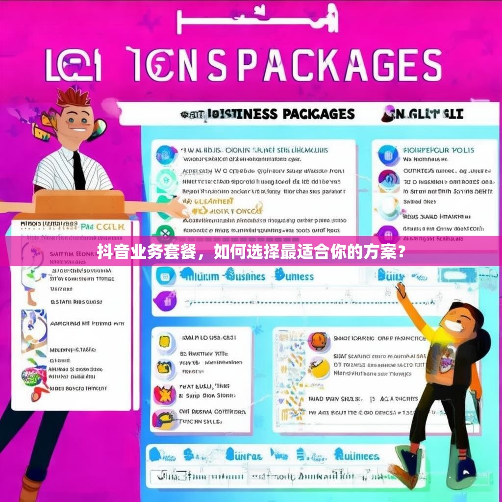 抖音业务套餐,如何选择最适合你的方案?