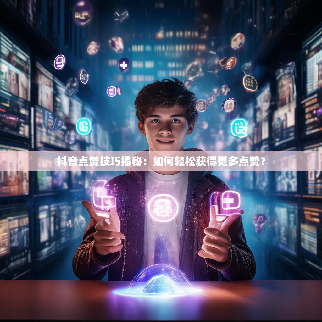 抖音点赞技巧揭秘:如何轻松获得更多点赞?