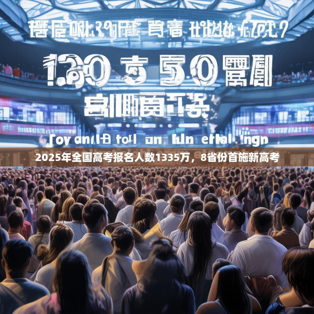 2025年全国高考报名人数1335万，8省份首施新高考