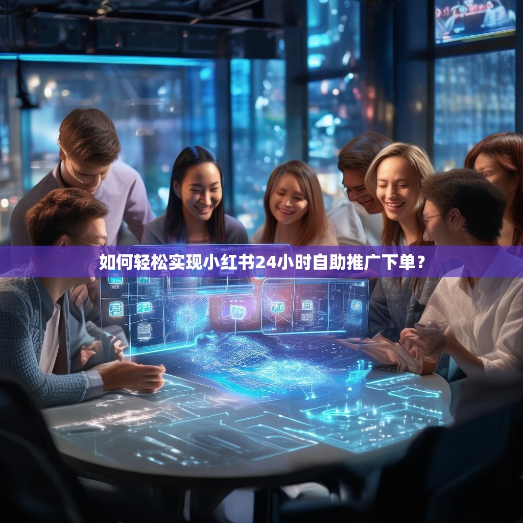 如何轻松实现小红书24小时自助推广下单？