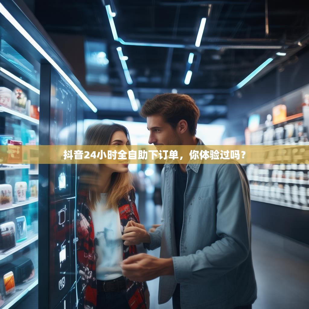 抖音24小时全自助下订单,你体验过吗?