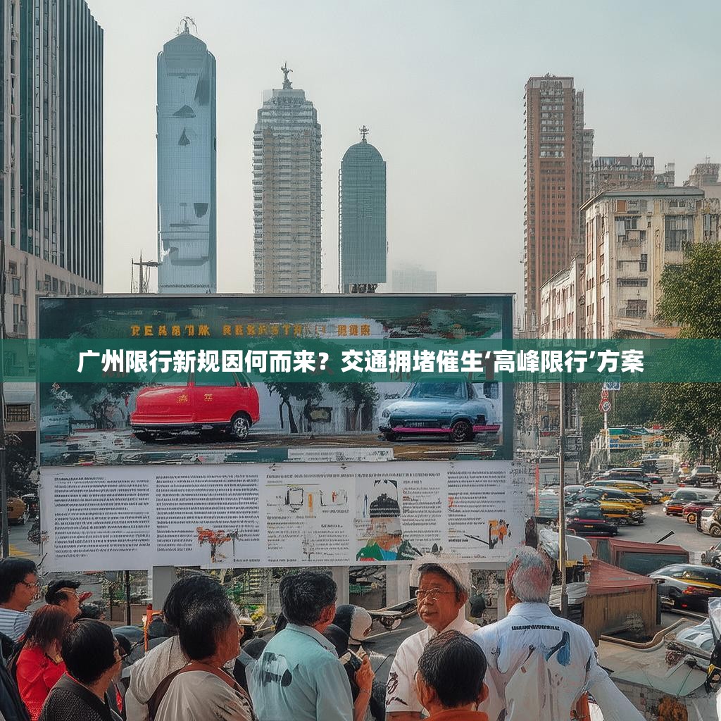 广州限行新规因何而来？交通拥堵催生‘高峰限行’方案