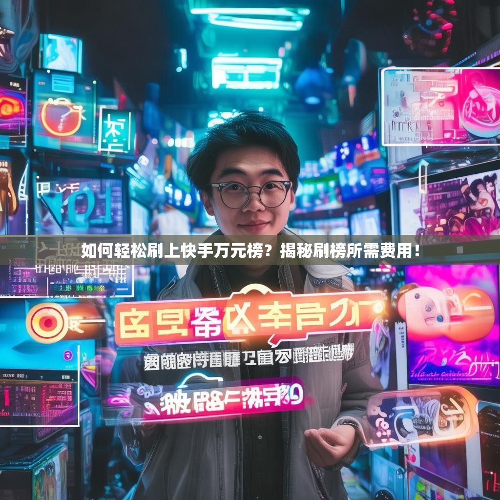 如何轻松刷上快手万元榜？揭秘刷榜所需费用！