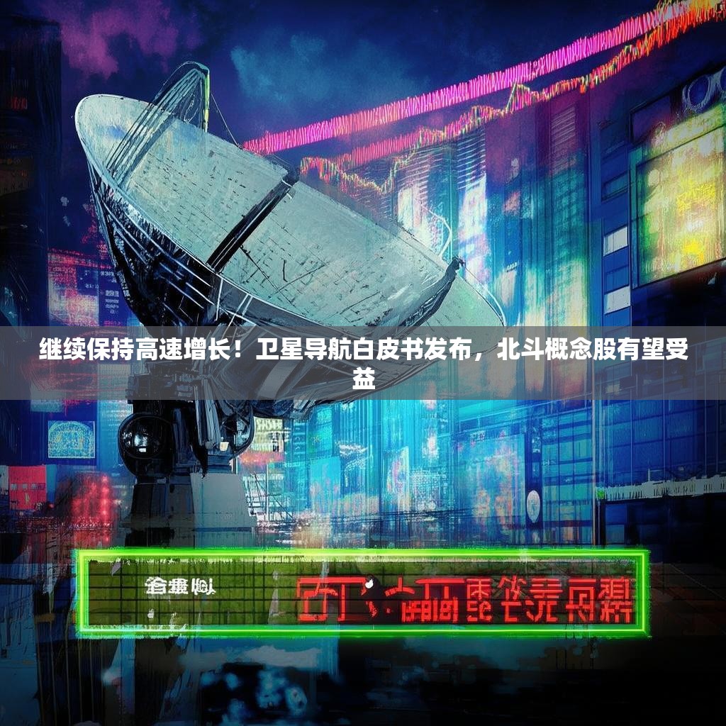 继续保持高速增长！卫星导航白皮书发布，北斗概念股有望受益