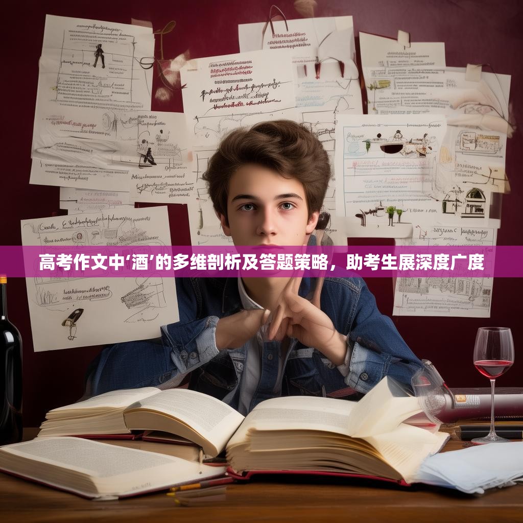 高考作文中‘酒’的多维剖析及答题策略，助考生展深度广度