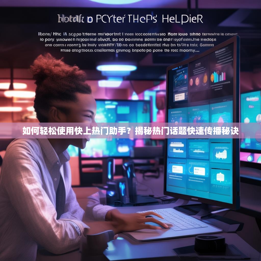 如何轻松使用快上热门助手？揭秘热门话题快速传播秘诀