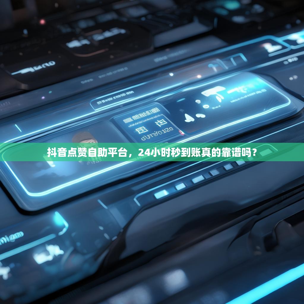 抖音点赞自助平台，24小时秒到账真的靠谱吗？