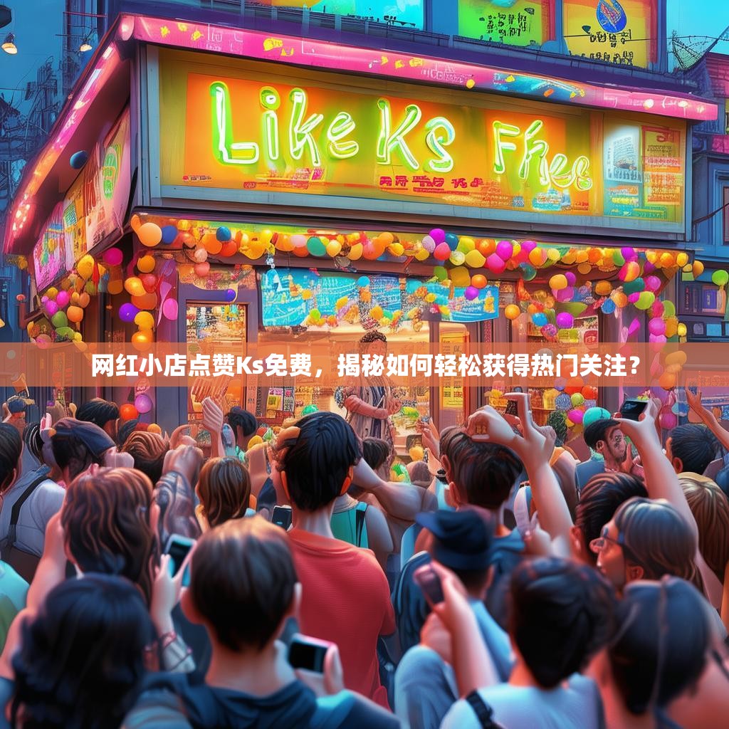 网红小店点赞Ks免费,揭秘如何轻松获得热门关注?