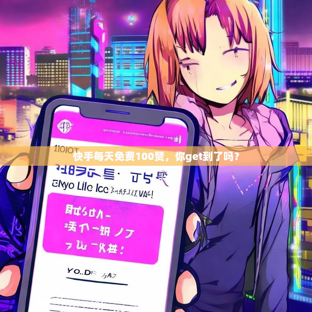 快手每天免费100赞,你get到了吗?