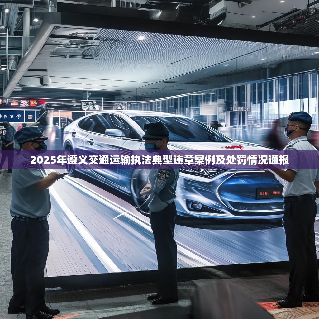 2025年遵义交通运输执法典型违章案例及处罚情况通报