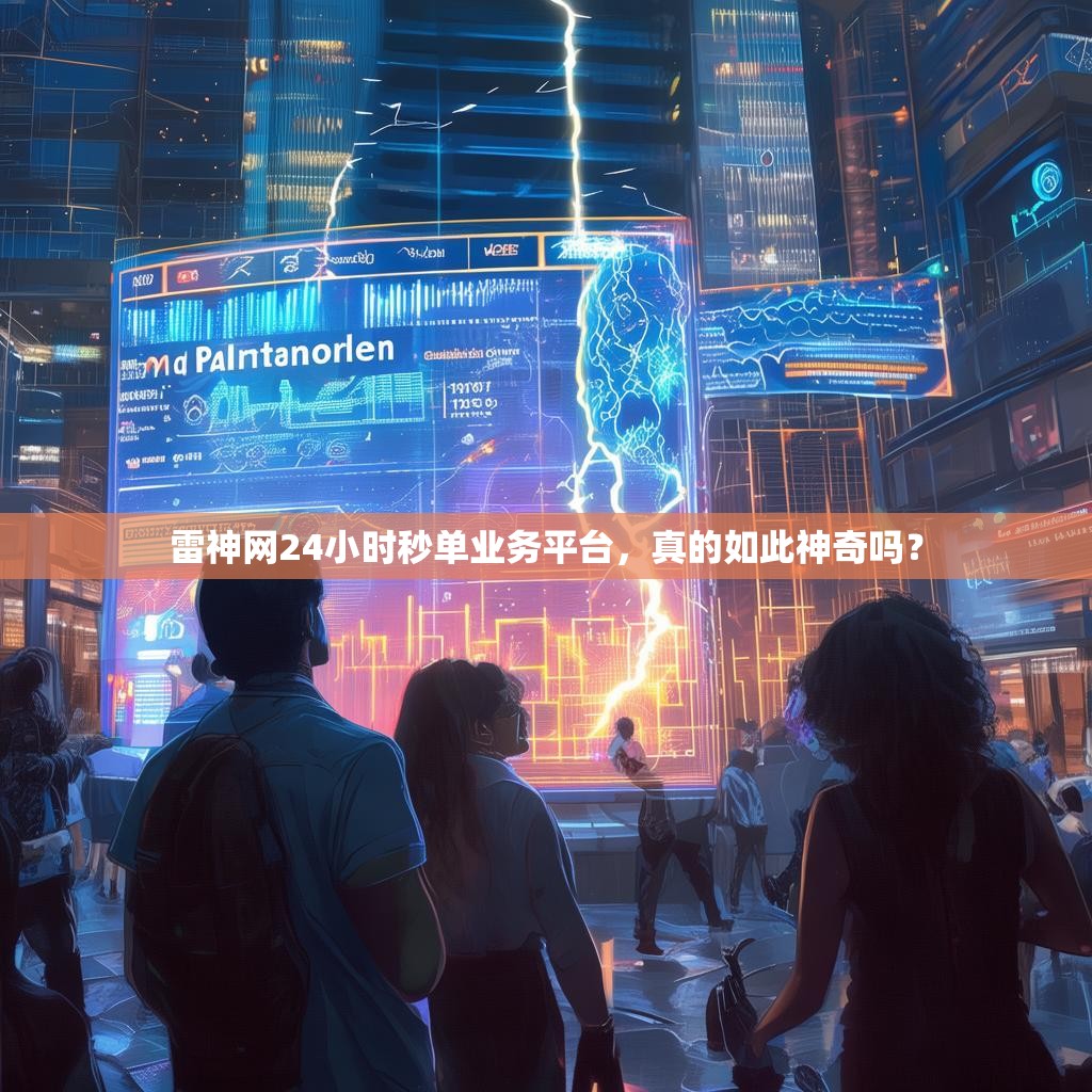雷神网24小时秒单业务平台，真的如此神奇吗？