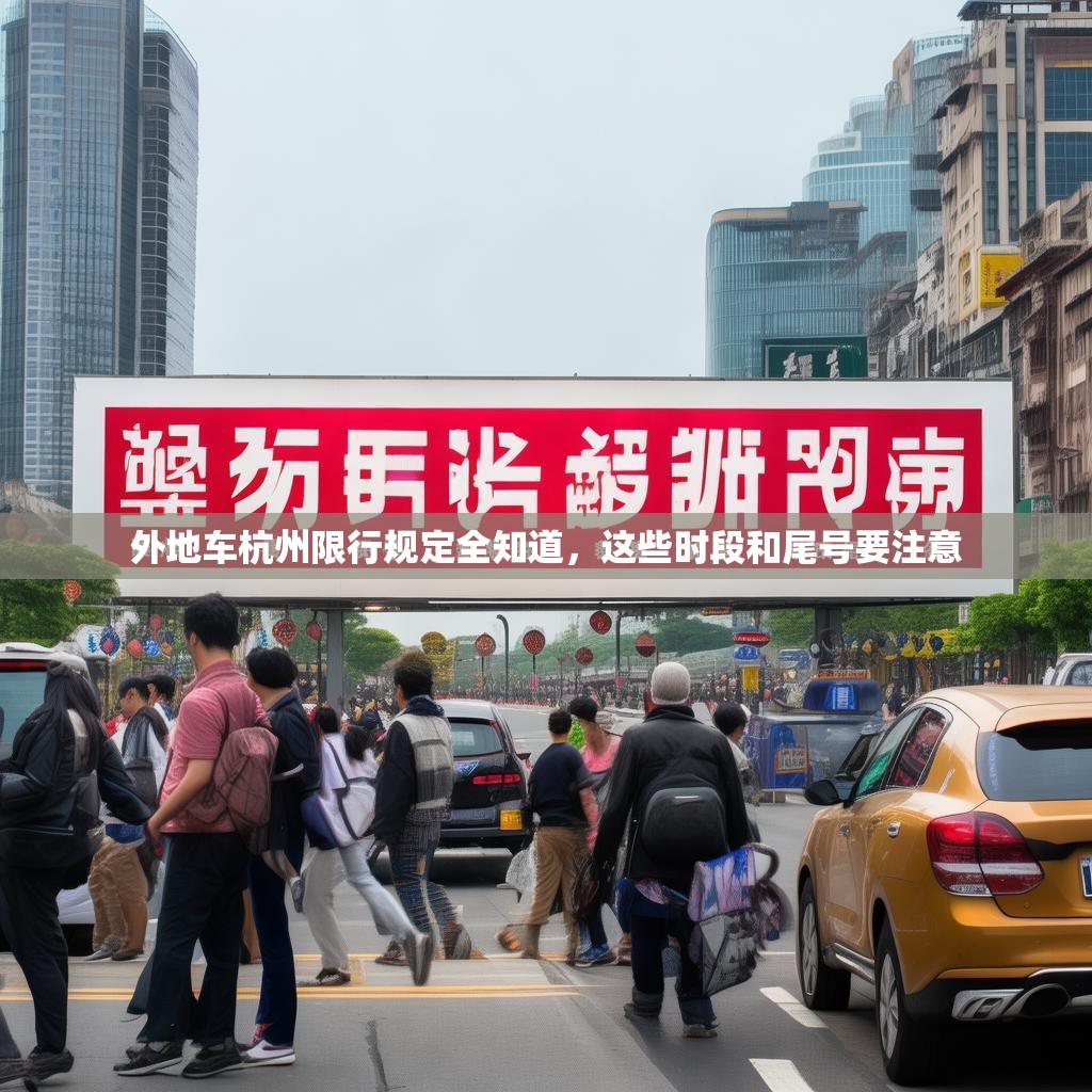 外地车杭州限行规定全知道，这些时段和尾号要注意