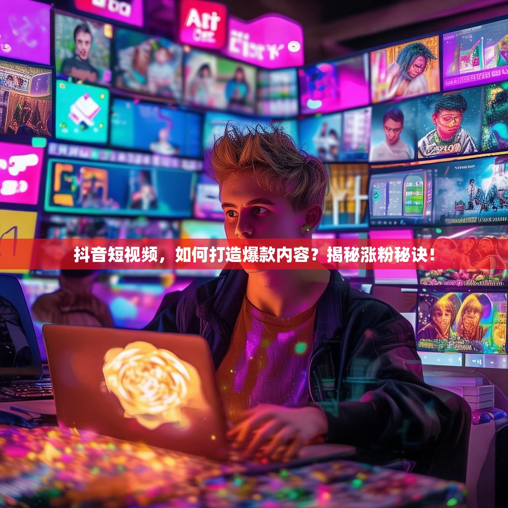 抖音短视频，如何打造爆款内容？揭秘涨粉秘诀！