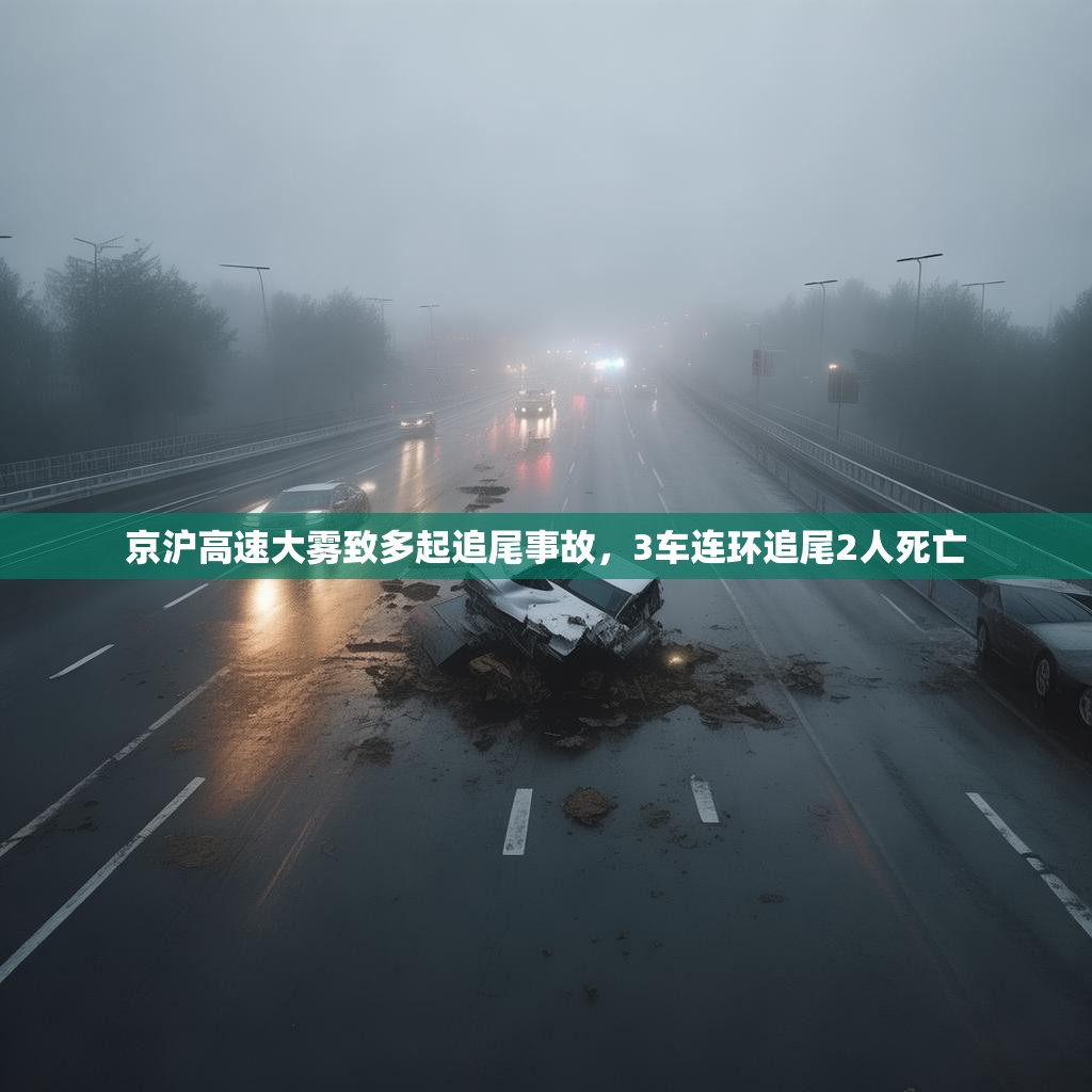 京沪高速大雾致多起追尾事故,3车连环追尾2人死亡