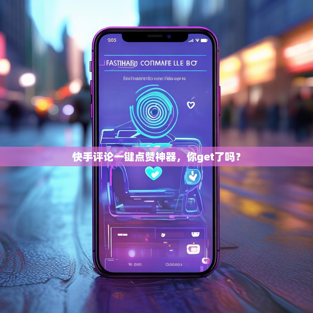 快手评论一键点赞神器,你get了吗?