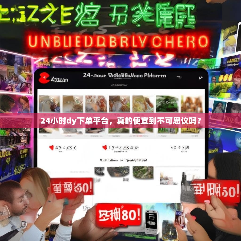 24小时dy下单平台，真的便宜到不可思议吗？
