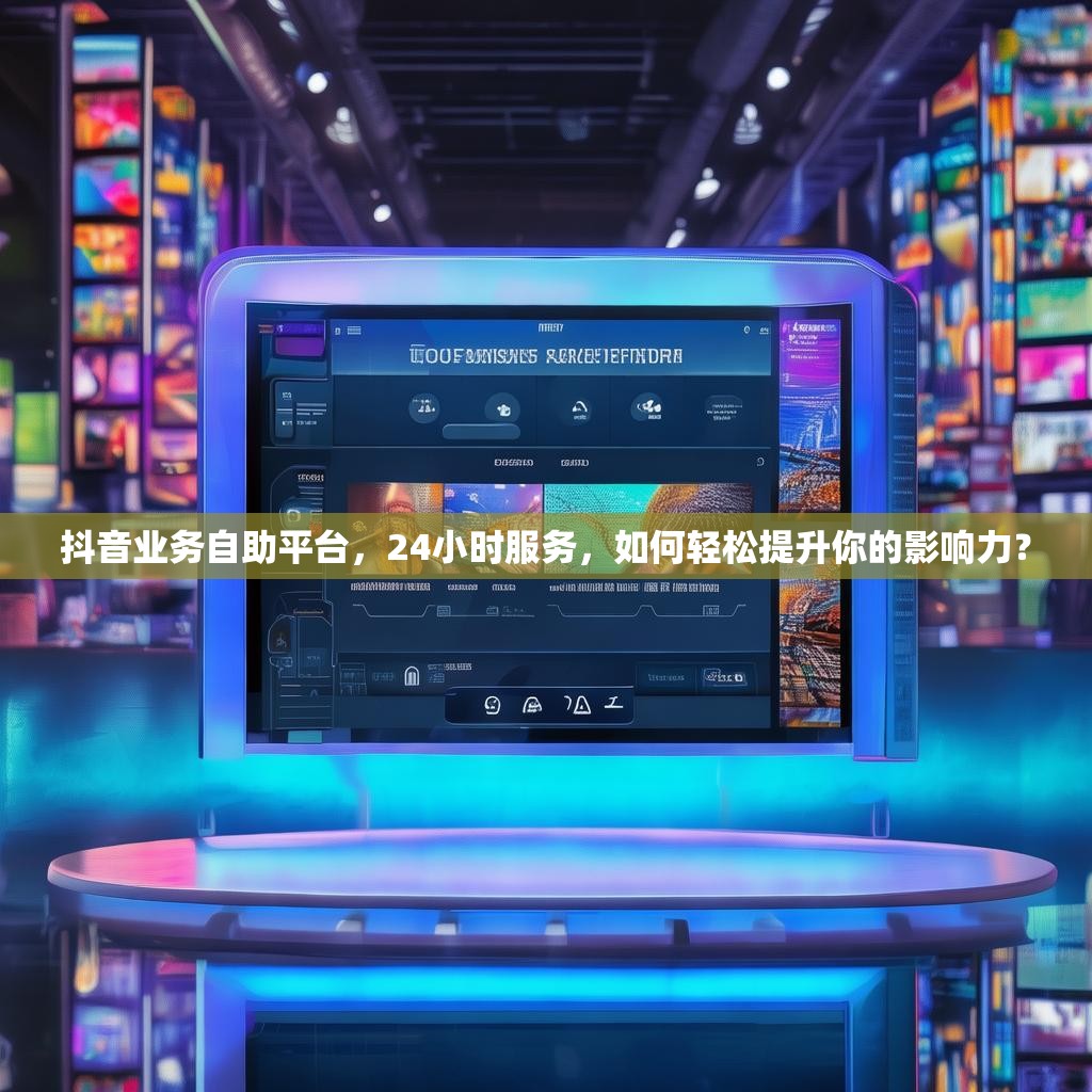 抖音业务自助平台，24小时服务，如何轻松提升你的影响力？