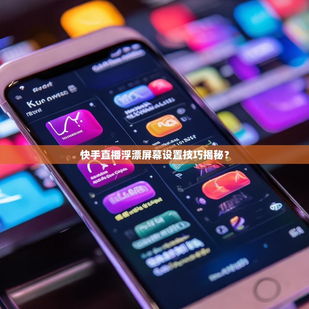 快手直播浮漂屏幕设置技巧揭秘?