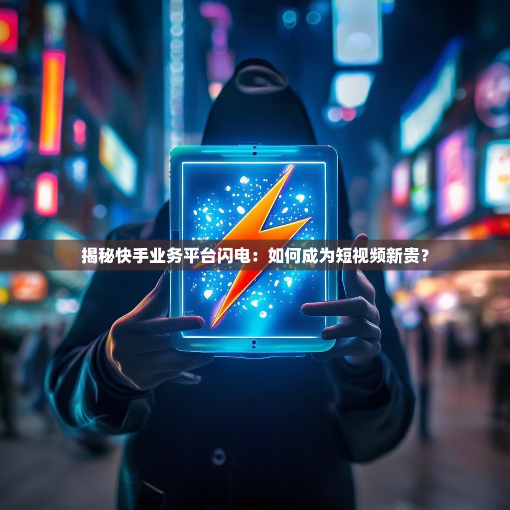 揭秘快手业务平台闪电：如何成为短视频新贵？