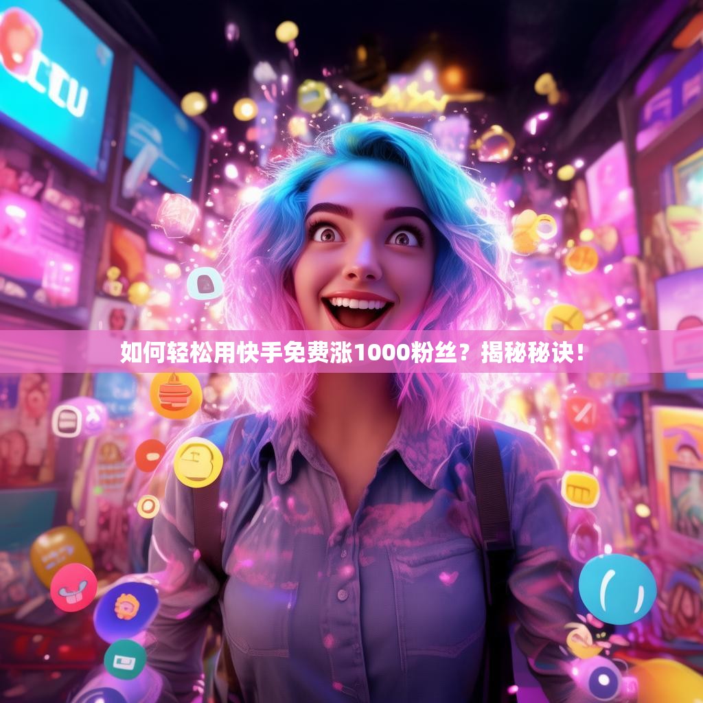 如何轻松用快手免费涨1000粉丝？揭秘秘诀！