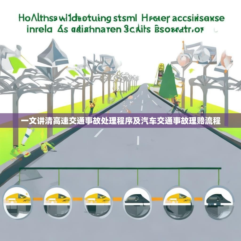 一文讲清高速交通事故处理程序及汽车交通事故理赔流程