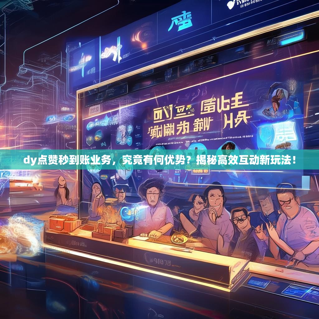 dy点赞秒到账业务，究竟有何优势？揭秘高效互动新玩法！