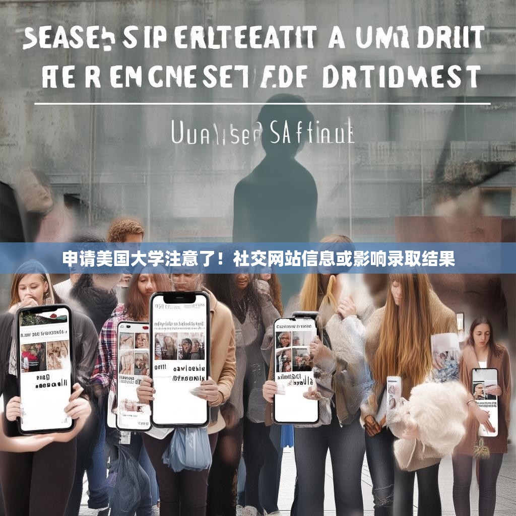 申请美国大学注意了！社交网站信息或影响录取结果
