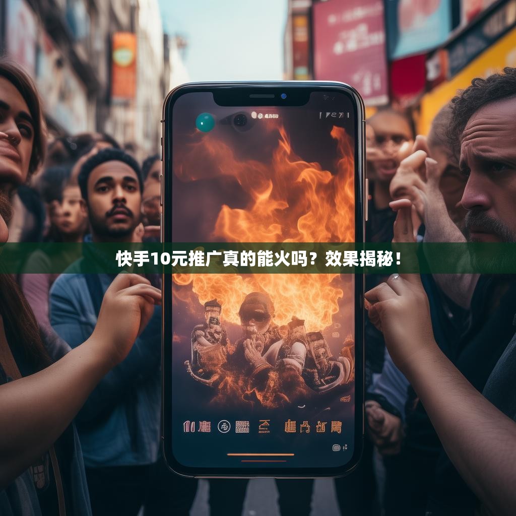 快手10元推广真的能火吗?效果揭秘!