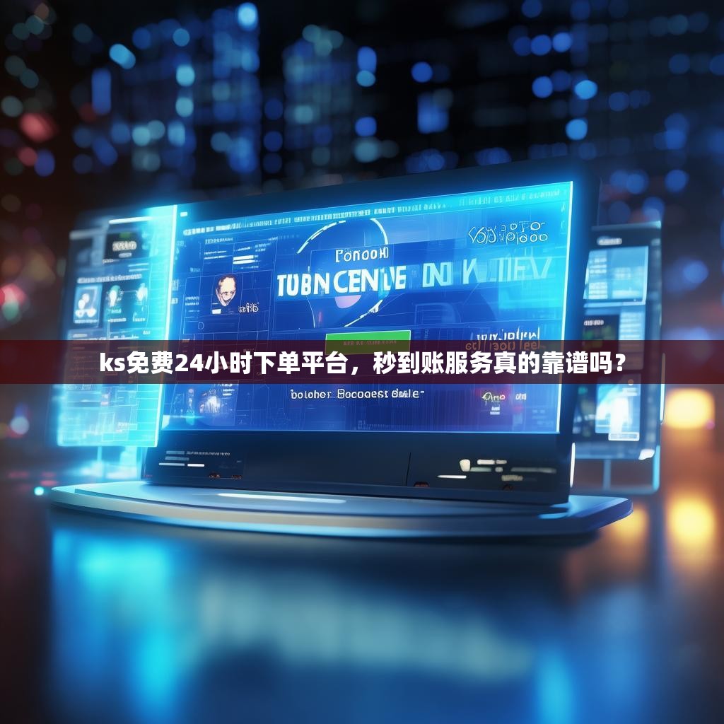 ks免费24小时下单平台，秒到账服务真的靠谱吗？