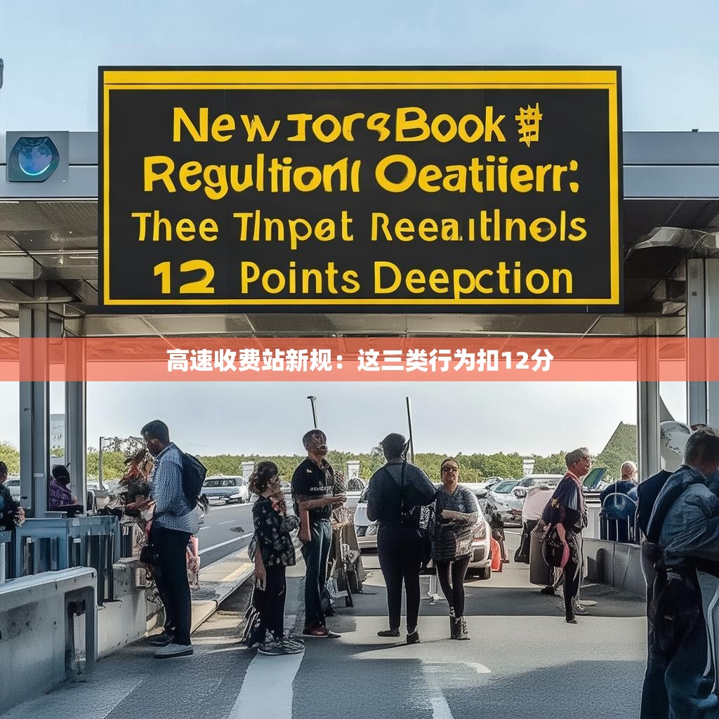 高速收费站新规：这三类行为扣12分
