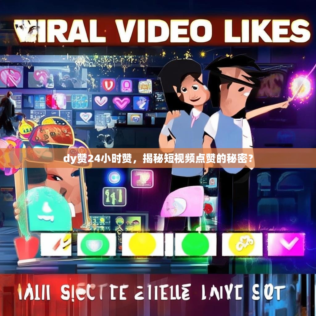 dy赞24小时赞，揭秘短视频点赞的秘密？