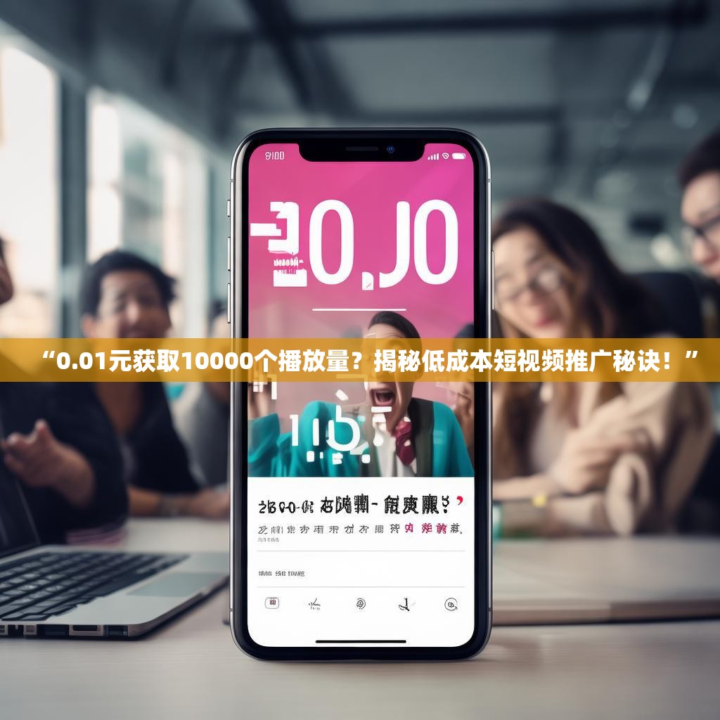 “0.01元获取10000个播放量?揭秘低成本短视频推广秘诀!”