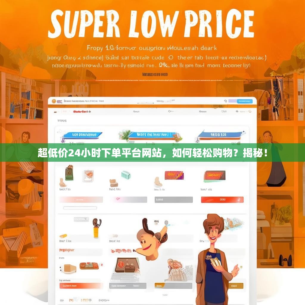 超低价24小时下单平台网站,如何轻松购物?揭秘!