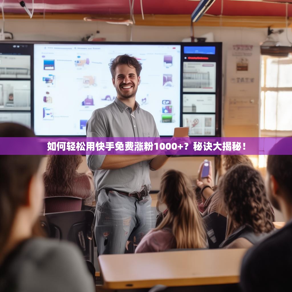如何轻松用快手免费涨粉1000+?秘诀大揭秘!