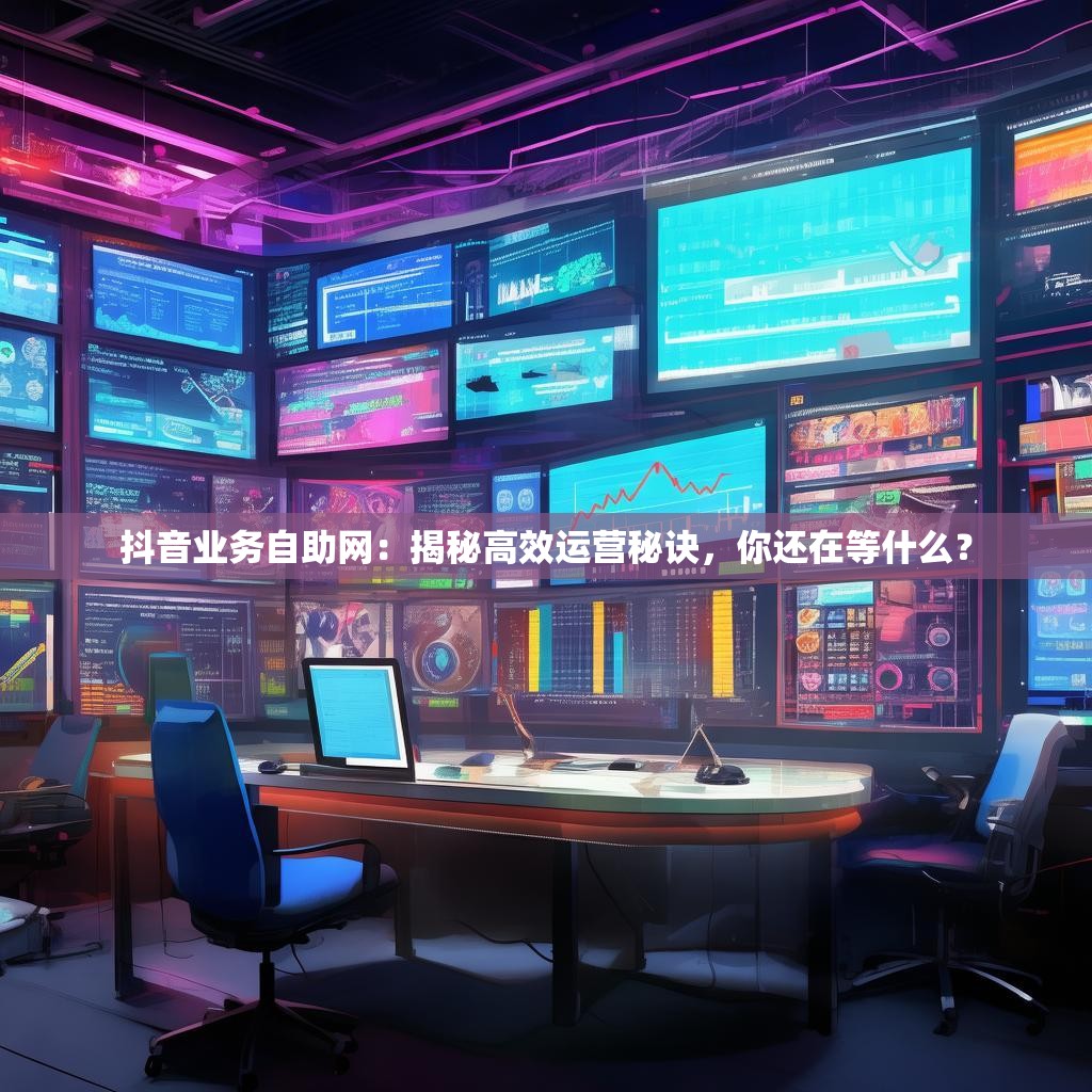 详细阅读:抖音业务自助网:揭秘高效运营秘诀,你还在等什么? 抖音业务自助网:揭秘高效运营秘诀,你还在等什么?