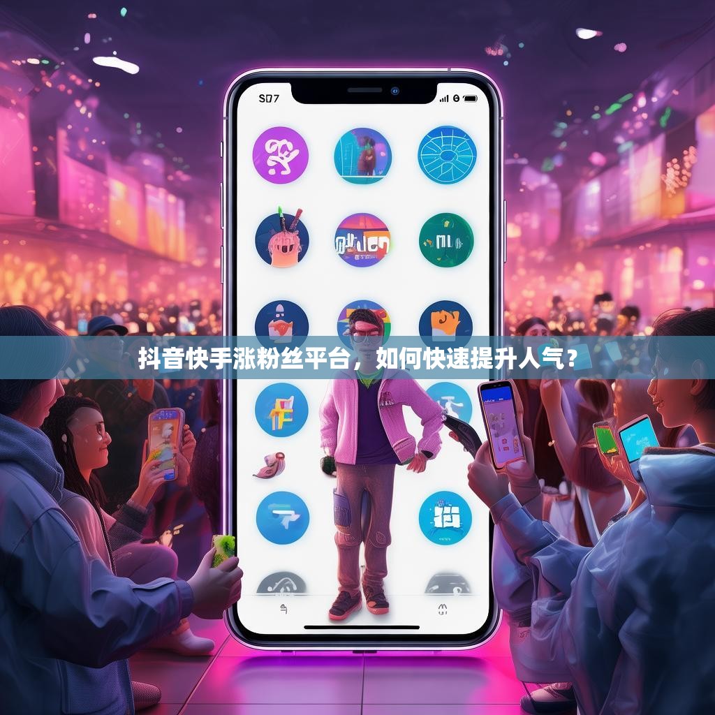 抖音快手涨粉丝平台，如何快速提升人气？