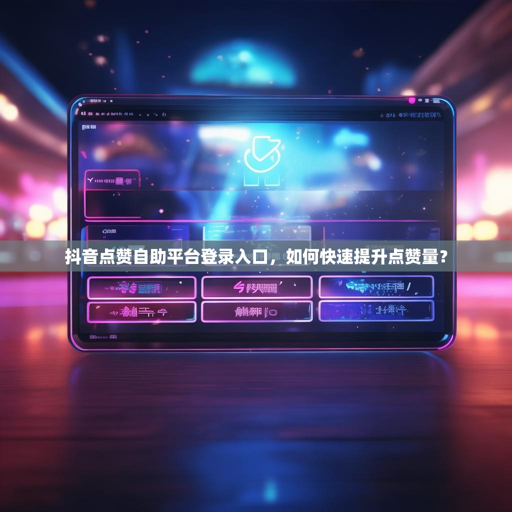 抖音点赞自助平台登录入口，如何快速提升点赞量？