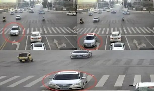 城区开车注意3种违章行为:右转弯压线、实线变道、不按导向行驶